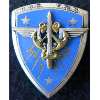 GSE EMS : Insigne du Groupement des Services de l'enseignement militaire supérieur de fabrication Drago Paris H. 585