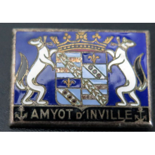 aviso dragueur Amyot d'Inville Drago Paris Nice en émail