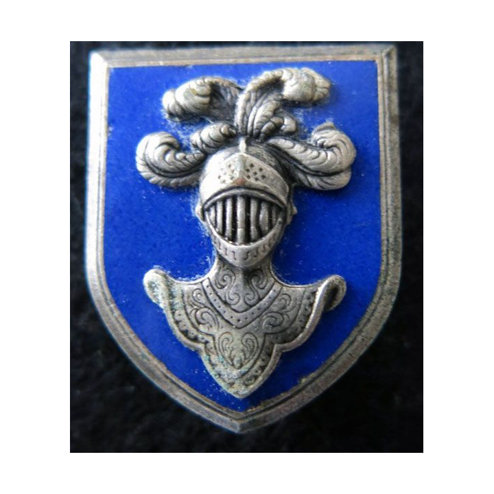 EAABC : Ecole d'application de l'arme blindée cavalerie de Saumur Drago Paris H. 603 en émail
