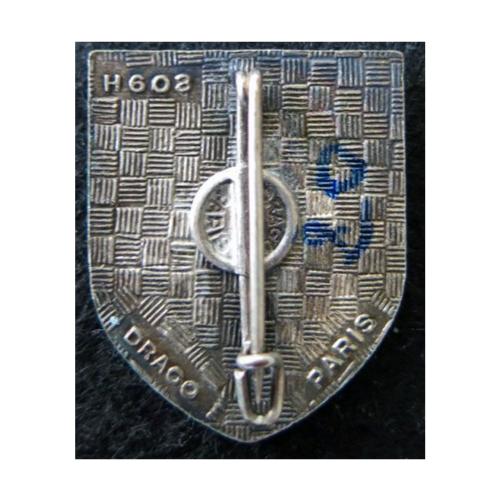 EAABC : Ecole d'application de l'arme blindée cavalerie de Saumur Drago Paris H. 603 en émail
