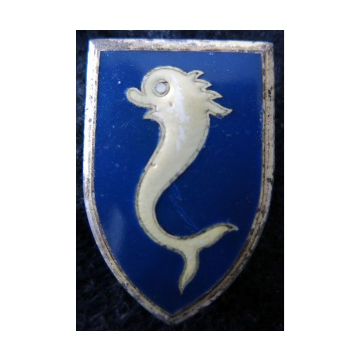 12° RC : insigne métallique du 12° régiment de cuirassiers de fabrication Drago Paris H. 169