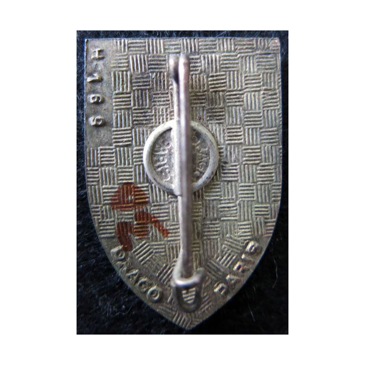 12° RC : insigne métallique du 12° régiment de cuirassiers de fabrication Drago Paris H. 169