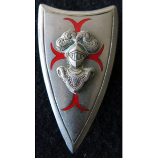 1-11° RC : insigne métallique du CIABC  1-11° régiment de cuirassiers de fabrication Drago Paris G. 1919