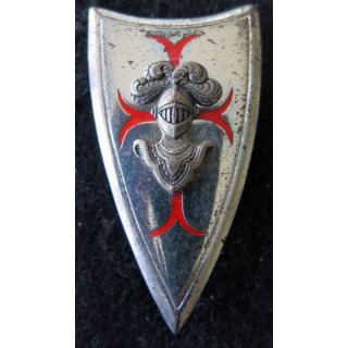 1-11° RC : insigne métallique du CIABC  1-11° régiment de cuirassiers de fabrication Drago Paris G. 1919