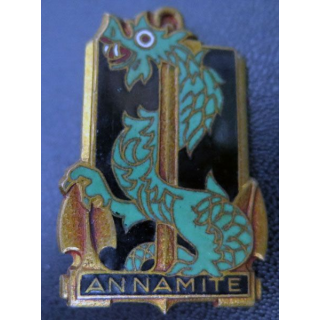 ANNAMITE : aviso dragueur Annamite de fabrication Courtois en émail
