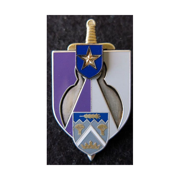 ESCAT CHÂTRES : insigne établissement spécialisé du commissariat de Châtres fabrication Arthus Bertrand G. 4925
