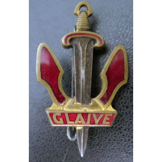 Patrouilleur Glaive de fabrication Drago Olivier Métra en émail