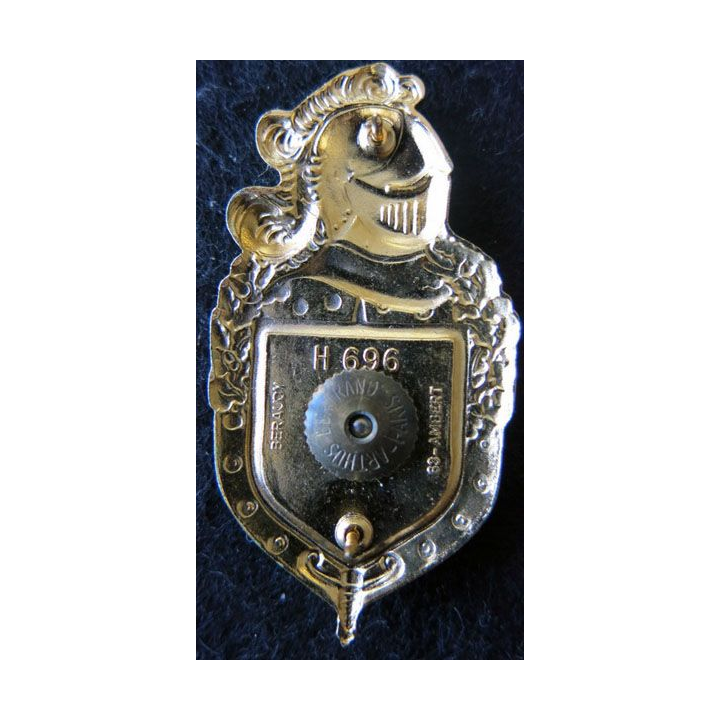 CCRG PACA : commandement de circonscription régionale de la gendarmerie Provence Côte d'Azur fabrication Beraudy H. 696 émail