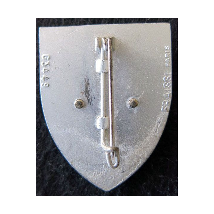 9° RSA : insigne métallique du 9° régiment de soutien aéromobile de fabrication Fraisse G. 3449