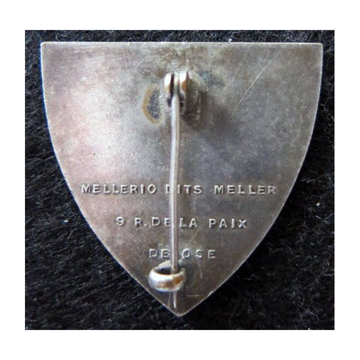 201° RI : 201° régiment d'infanterie de fabrication Mellerio déposé en émail