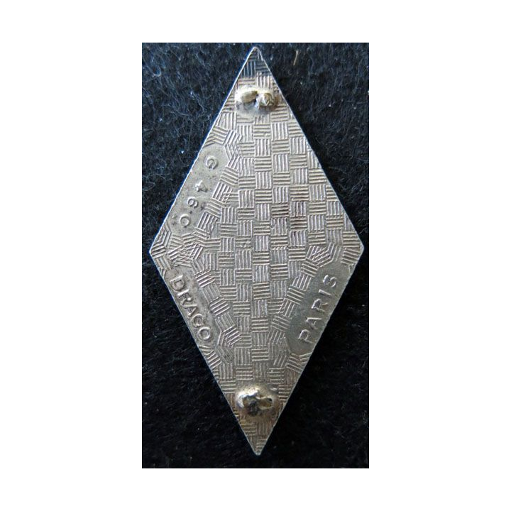 150° RIM : Insigne métallique du 150° régiment d'infanterie motorisé fabrication Drago Paris G. 460 émail