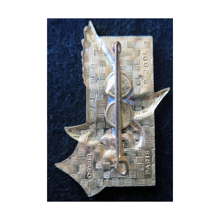 3° BI : insigne du 3° bataillon d’infanterie en émail de fabrication Drago Paris G. 2006