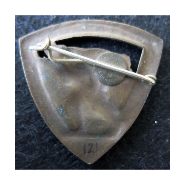101° RI : 101° régiment d'infanterie En avant Arthus Bertrand Paris en émail