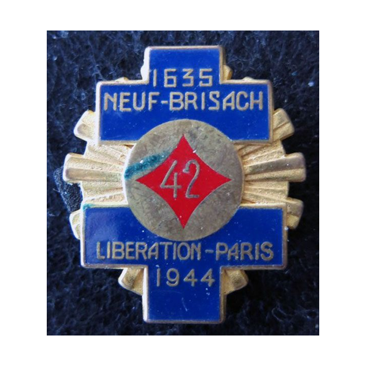 42° RI : 42° régiment d'infanterie Libération de Paris 1944 Fraisse retirage