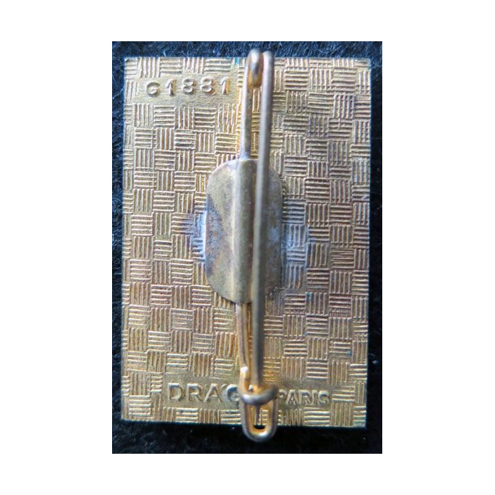 8° DI : insigne métallique de la 8° division d'infanterie de fabrication Drago G. 1881