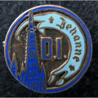 53° DI : 53° division d’infanterie " Jehanne" de fabrication G. Moret Paris en émail