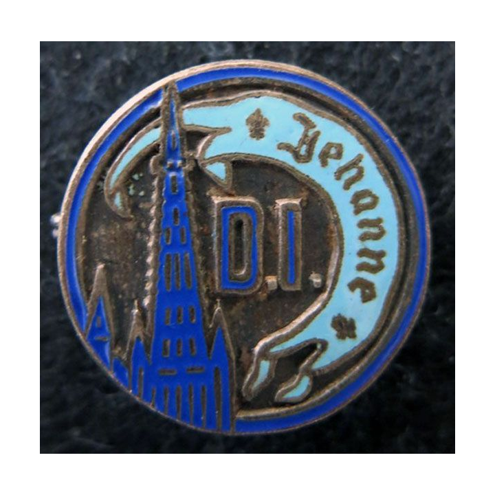 53° DI : 53° division d’infanterie " Jehanne" de fabrication G. Moret Paris en émail