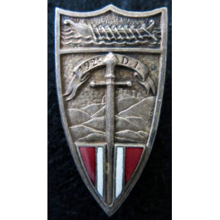 192° DI : Insigne métallique de la 192° division d’infanterie du Levant sans fabricant en émail en émail