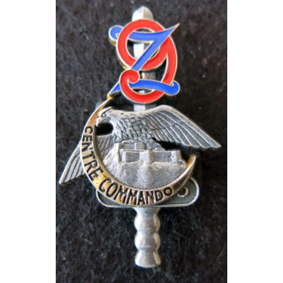 CEC 9° RZ : insigne du centre d'entrainement commando du 9° Zouaves Delsart G. 4188