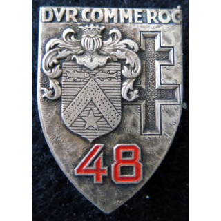 48° RI : 48° régiment infanterie fabrication Drago Béranger déposé peint