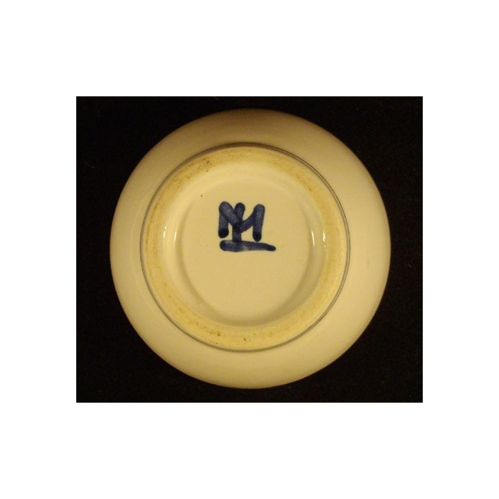 PETIT BOL A CIDRE HB HENRIOT QUIMPER FLEUR DE LYS