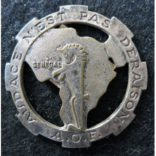 12° RCA AOF : 12° régiment de chasseurs d'Afrique Audace n’est pas déraison Sénégal