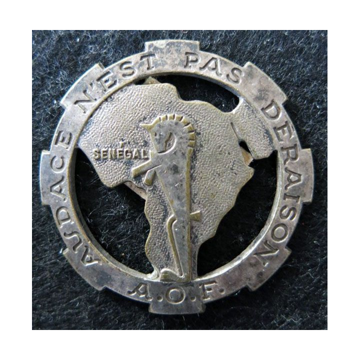 12° RCA AOF : 12° régiment de chasseurs d'Afrique Audace n’est pas déraison Sénégal