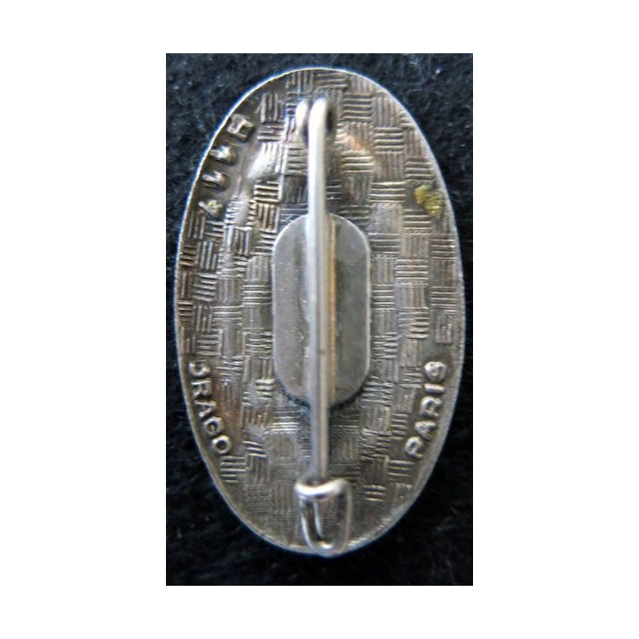 151° RI : insigne métallique du 151° régiment d''infanterie de fabrication Drago Paris H. 117 en émail