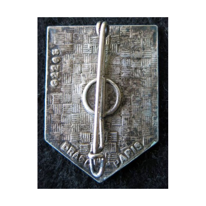1° RHC : insigne du 1° régiment d'hélicoptères de combat de fabrication Drago G. 2265 dos guilloché
