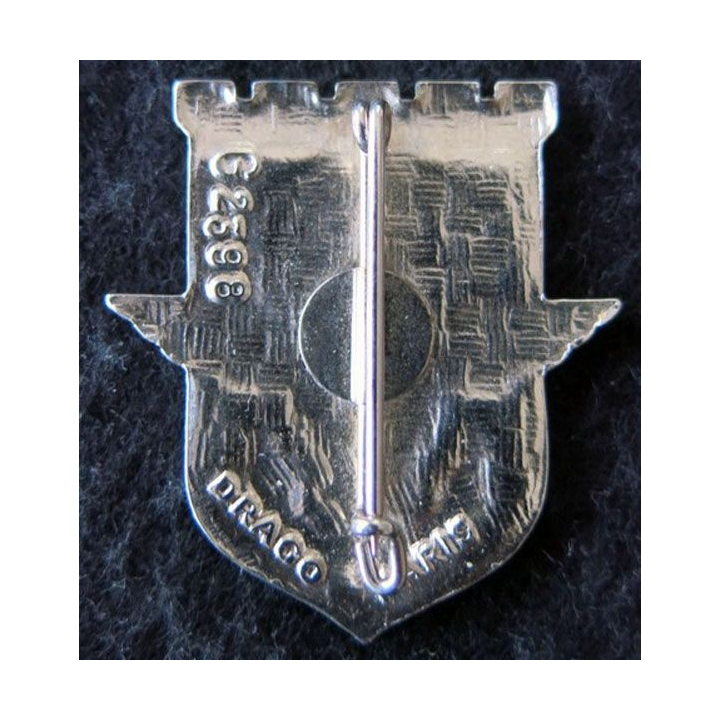 17° RGP : 17° régiment du génie parachutiste de fabrication Drago Paris G. 2398 dos guilloché