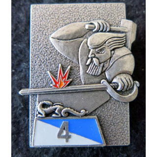 4° RMAT : 4° régiment du Matériel de fabrication Delsart Sens G. 3287 en relief