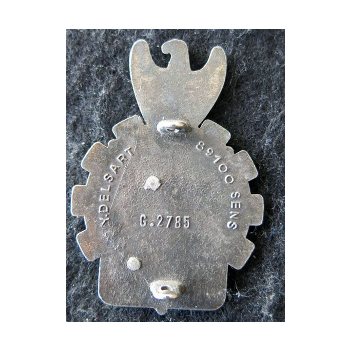 121° RT : 121° Régiment du Train fabrication Delsart G. 2785 en relief
