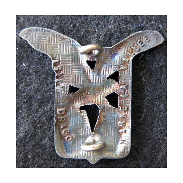 64° ET : insigne 64° Escadre de Transport de fabrication Drago Marne La Vallée A. 1151