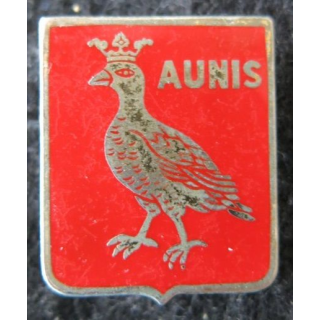 ERV 1/93 AUNIS : insigne de l'escadron de ravitaillement en vol 1 - 93 Aunis de fabrication Drago Paris A. 930