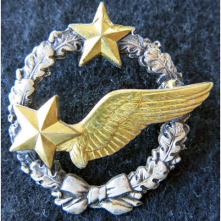 ARMÉE AIR : insigne métallique Brevet d'élève pilote d'avion (actuel) Drago Paris 43 mm