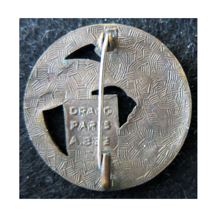 EISG : Insigne métallique de l'escadron d’instruction des services généraux de CAEN Drago A. 832