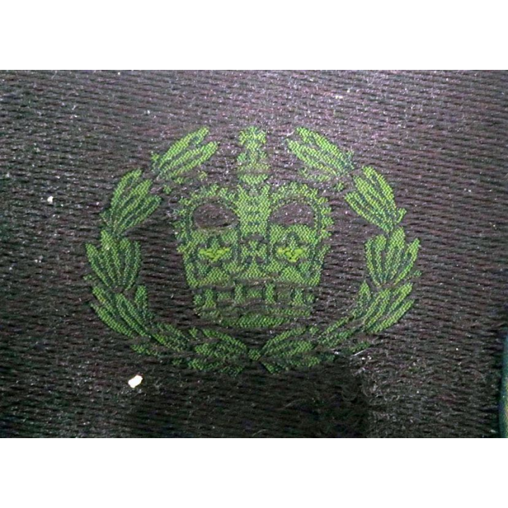 GB : insigne de grade basse visibilité d'adjudant de l'armée britannique