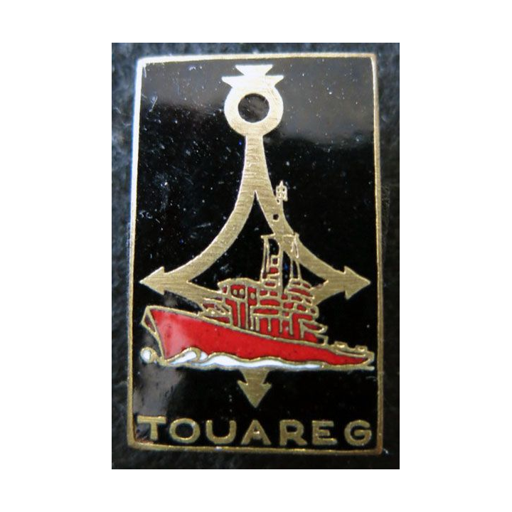 TOUAREG : insigne métal Escorteur Touareg de fabrication Arthus Bertrand Paris poinçon en émail