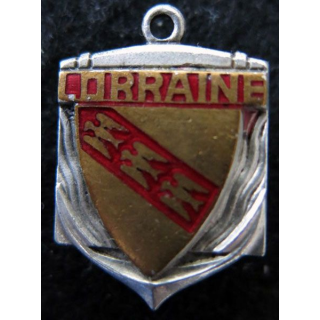 LORRAINE : bâtiment de ligne Lorraine  ABPD et poinçon en émail