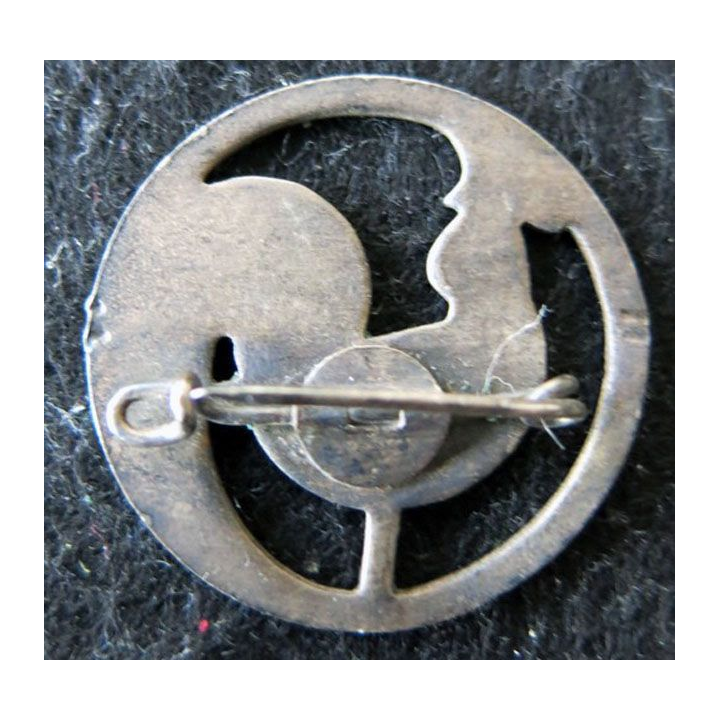 CF VICHY : insigne des compagnons de France du régime de Vichy 1940-1944  métal ajouré
