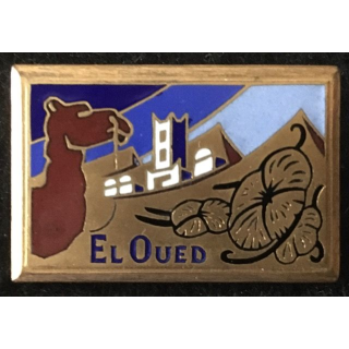 SAHARA : groupe saharien d’annexe EL OUED (1° Mle) Drago Beranger émail