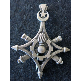 MDS : insigne du matériel des départements sahariens de fabrication Drago Paris G. 1534