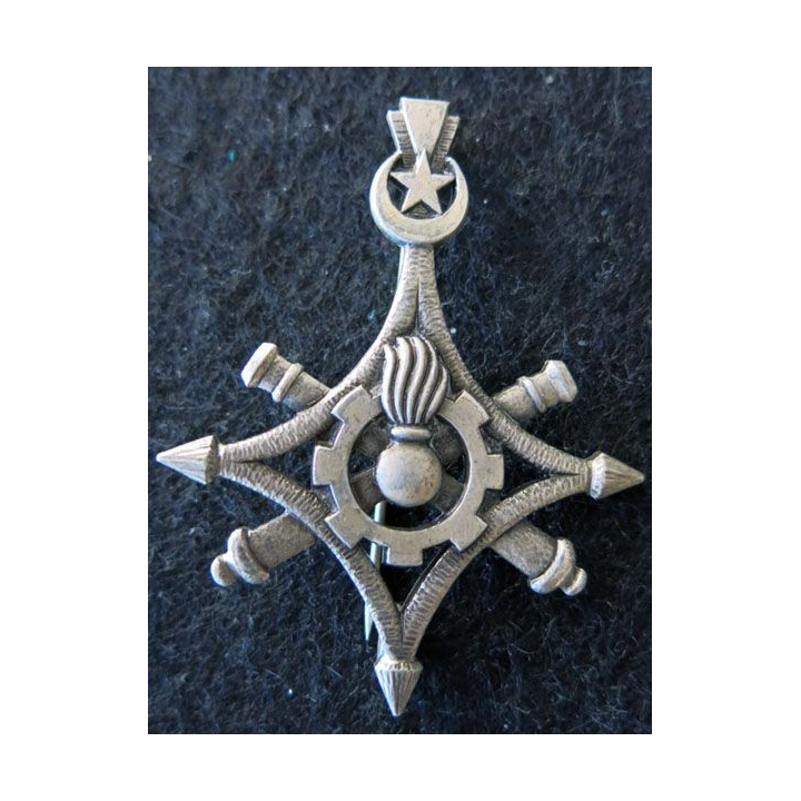 MDS : insigne du matériel des départements sahariens de fabrication Drago Paris G. 1534