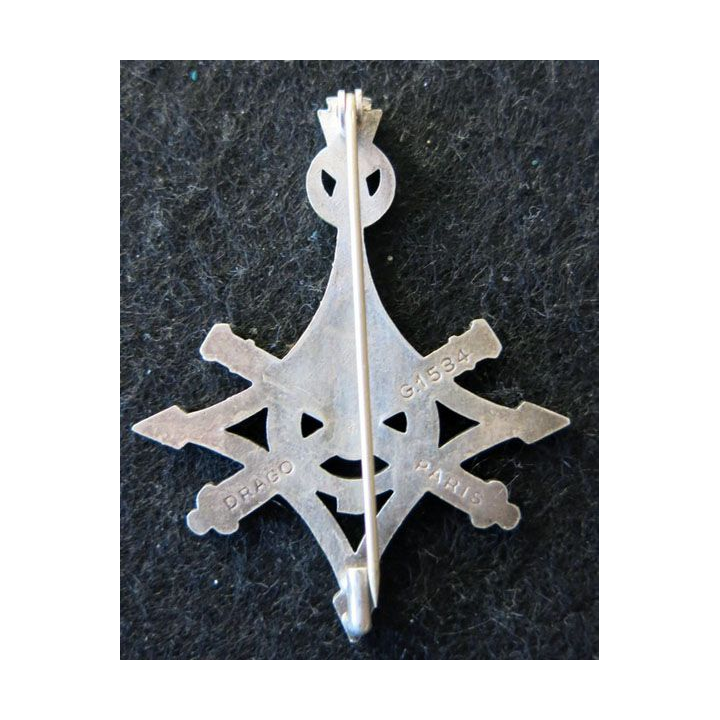 MDS : insigne du matériel des départements sahariens de fabrication Drago Paris G. 1534