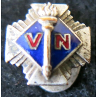 CROIX DE FEU : insigne de boutonnière des volontaires nationaux en émail 13 mm