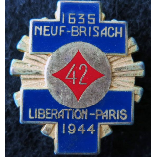 42° RI : 42° régiment d'infanterie Libération de Paris 1944 Fraisse retirage