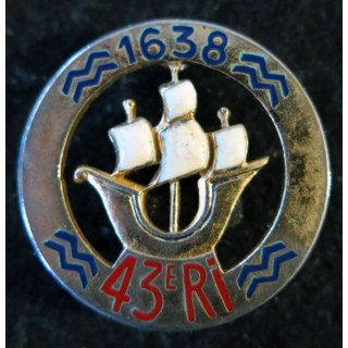 43° RI : 43° régiment d'infanterie de fabrication Drago Paris H. 109
