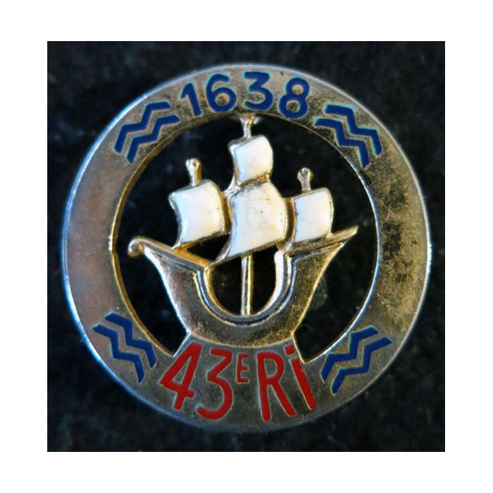 43° RI : 43° régiment d'infanterie de fabrication Drago Paris H. 109