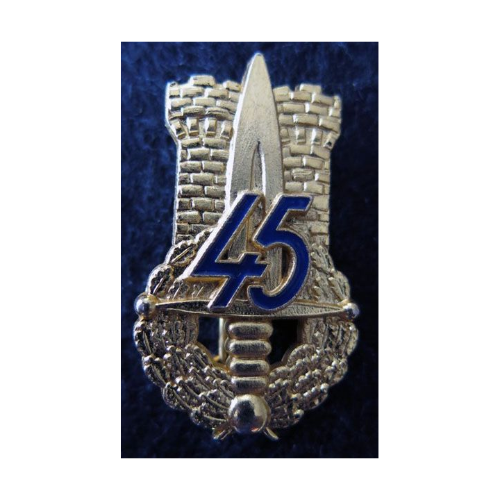 45° RI : 45° régiment d'infanterie de fabrication Drago Noisiel dos grenu