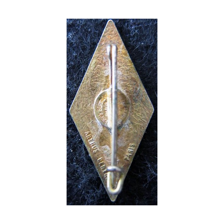 47° RI : Insigne métallique du 47° régiment d'infanterie Arthus Bertrand Paris en émail